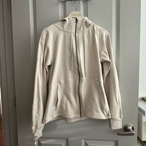 Tan beige avalanche long sleeve outdoors sweater